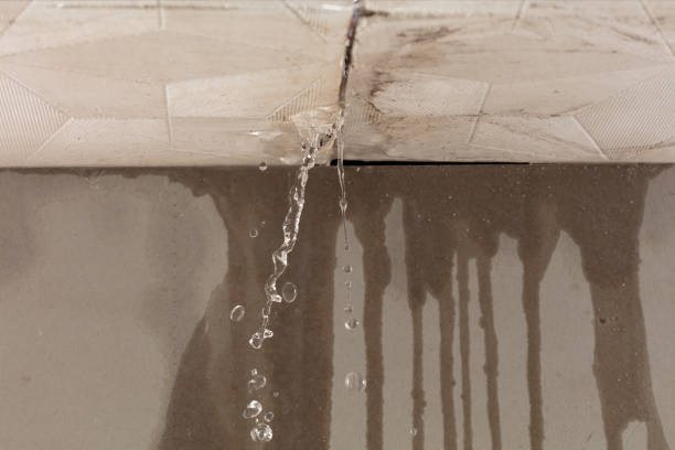 Professional Burst Pipe Cleanup technician working in Fombell, PA